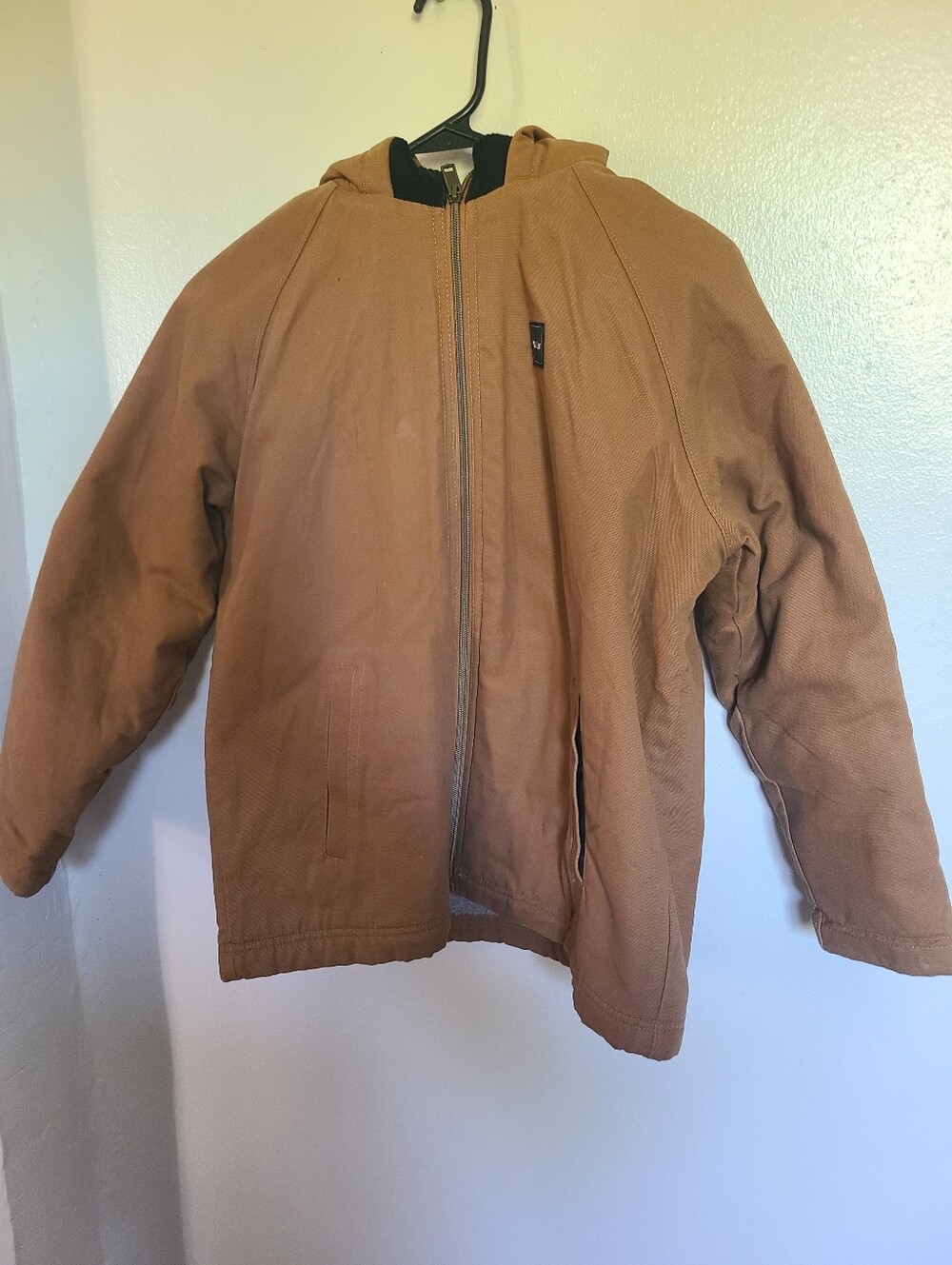 Walls Men's Hooded Field Jacket - Brown